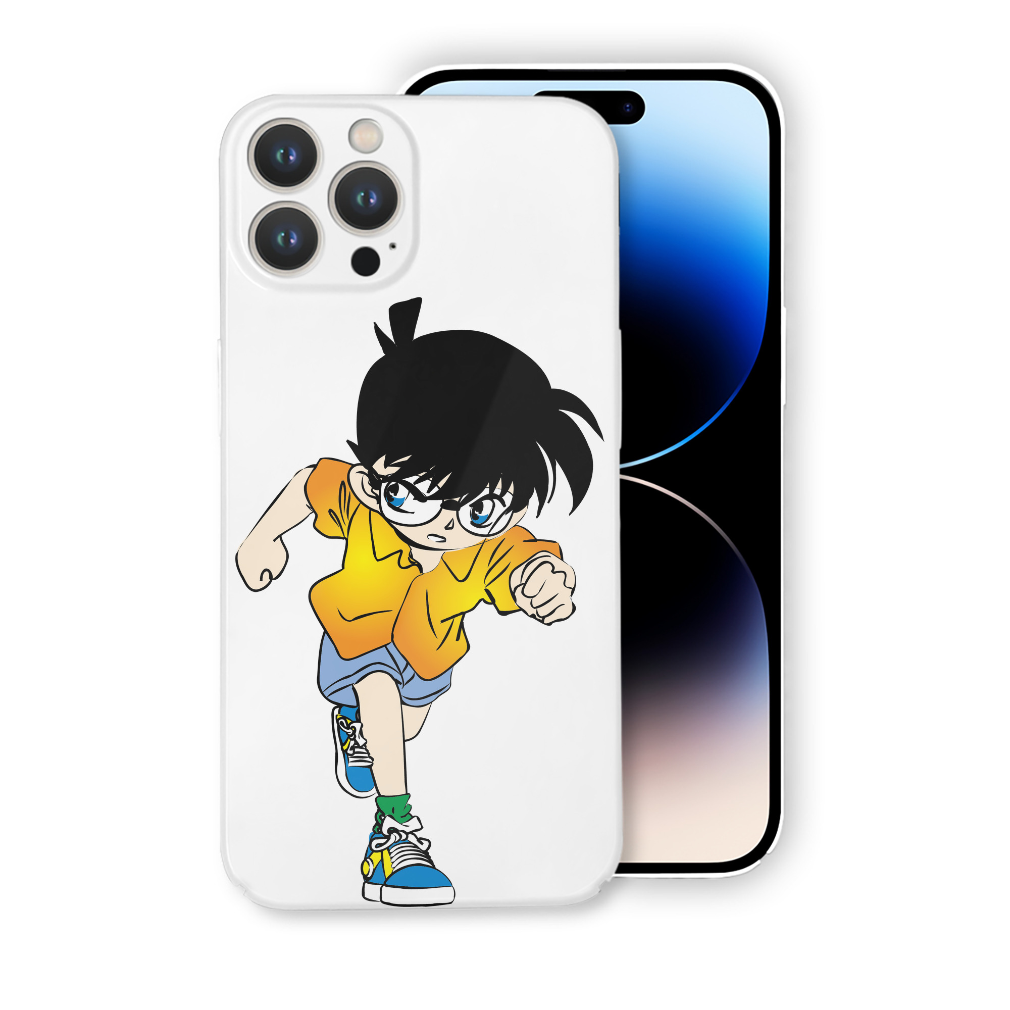 （画像用） 名探偵コナン 江戸川 コナン Detective Conan Conan Edogawa 【iPhone 14シリーズ対応】ハードケース